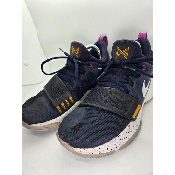 Nike PG 1 The Bait Basketball Shoes Men\'s 8 Navy Blue Athletic Court Sneakers main image 5